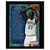 Kevin Garnett RC Insert 1996 Fleer Metal #4 Rookie Minnesota Timberwolves Basketball Card
