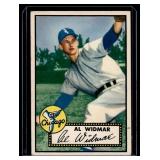 1952 Topps Al Widmar #133 Vintage Baseball Card