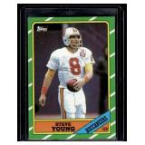 Steve Young RC 1986 Topps #374 Rookie Vintage Football Card