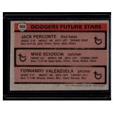 Fernando Valenzuela RC 1981 Topps Dodgers Future Stars #302 Rookie Baseball Card