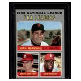 1970 Topps NL ERA Leaders #67 Marichal, Gibson, Carlton Vitnage Baseball Card