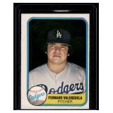 Fernando Valenzuela RC 1981 Fleer #140 Vintage Rookie Baseball Card