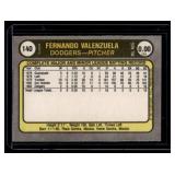 Fernando Valenzuela RC 1981 Fleer #140 Vintage Rookie Baseball Card