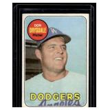Don Drysdale 1969 Topps #400 Vintage Baseball Card
