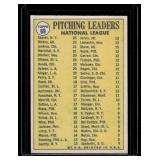 1970 Topps NL Pitching Leaders Seaver, Marichal, Jenkins, Niekro #69 Vintage Baseball Card