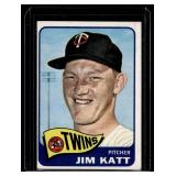 Jim Kaat 1965 Topps #62 Vintage Minnesota Twins Baseball Card