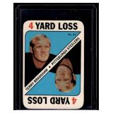 Terry Bradshaw RC 1971 Topps Game Card #43 Vintage Foorball Card Rookie