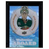 Jesper Wallstedt RC Insert 2024-25 Upper Deck Series 2 Welcome Aboard #WA-5 Rookie Minnesota Wild Hockey Card