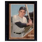 Yogi Berra 1962 Topps #360 Vintage Baseball Card