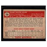 1952 Topps Frank Hiller #156 Vintage Baseball Card