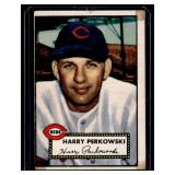 1952 Topps Harry Perkowski #142 Vintage Baseball Card