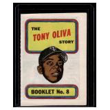 Tony Oliva 1970 Topps Story Bookley #8 Vintage Minnesota Twins Baseball Card