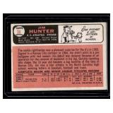 Jim Hunter 2nd Year 2st Solo Card 1966 Topps #36 Vintage Baseball Card