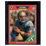 Troy Aikman RC 1989 Pro Set #490 Rookie Football Card