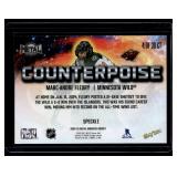 Jesper Wallstedt RC Metal Universe Counterppose Specl;e 2024-25 #4 Insert Rookie Minnesota Wild Hockey Card