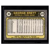 George Brett 1981 Fleer #28 Vintage Baseball Card