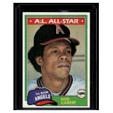 Rod Carew 1981 Topps #100 Vintage Minnesota Twins Baseball Card