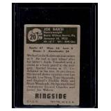 1951 Topps Ringside Boxing Joe Baksi #20 Vintage Card