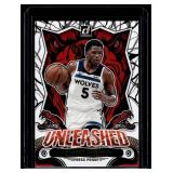 Anthony Edwards Insert Press Proof 2024-24 Donruss Unleashed #4 Minnesota Timberwolves Basketball Card
