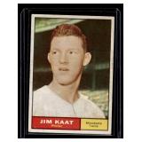 Jim Kaat 1961 Topps #63 Vintage Minnesota Twins Baseball Card
