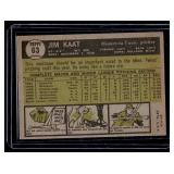 Jim Kaat 1961 Topps #63 Vintage Minnesota Twins Baseball Card