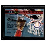 Dan Gladden On-Card Auto 1991 Topps Stadium Club #61 Minnesota Twins Baseball Card