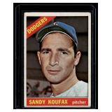 Sandy Koufax 1966 Topps #100 Vintage Baseball Card