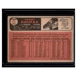 Sandy Koufax 1966 Topps #100 Vintage Baseball Card