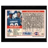 Barry Sanders RC 1989 Pro Set #494 Rookie Football Card