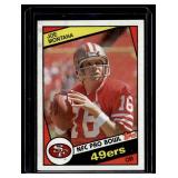 Joe Montana 1984 Topps #358 Football Card