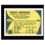 Troy Aikman RC 1989 Topps Traded #70T Rookie Football Card
