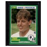 Troy Aikman 1989 Score #270 Rookie Football Card