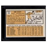 Jim Kaat 1963 Topps #165 Vintage Minnesota Twins Baseball Card