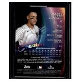Aaron Judge Insert 2025 Topps Finest Creators #C-12 Baseball Card