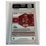 Trey Lance PSA 10 Gem Mint 2021 Mosaic Reactive Orange #303 Rookie Football Card