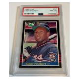 Kirby Puckett RC PSA 8 NM-MT 1985 Leaf #107 Rookie Minnesota Twins Baseball Card