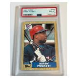Kirby Puckett PSA 8 NM-MT 1987 Topps #450 Minnesota Twins Baseball Card