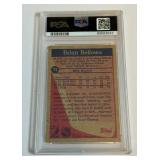 Brian Bellows PSA 7 NM 1984 Topps #71 Vintage Minnesota North Stars Hockey Card