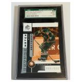 Mike Matteucci SGC 92 / 8.5 NM/MT+ 2001-02 SP Authentic Rookie Numbered 895/900 Minnesota Wild Hockey Card