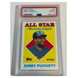 Kirby Puckett PSA 8 NM-MT 1988 Tipps #391 Minnesota Twins Baseball Card