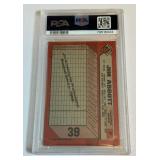 Jim Abbott PSA 8 NM-MT 1989 Bowman #39 Baseball Card