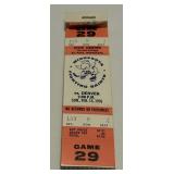 Minnesota Fighting Saints 1976 Ticket Book Including Games 29-40 Vintage Hockey