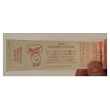 Minnesota Fighting Saints 1976 Ticket Book Including Games 29-40 Vintage Hockey