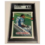 Barry Sanders RC SGC 8.5 NM-MT+ 1089 Topps Traded #83T Rookie Football Card