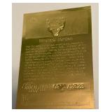 Michael Jordan Limited Edition 23kt Gold Gemstones /2,323 Basketball Card