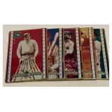Babe Ruth 5 Metal Card Cooperston Collection Set