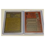 (2) Walter Payton Vintage Football Card Lot