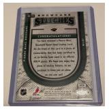 Pierre-Marc Bouchard Relic 2004 Upper Deck Showcase Stitches #SS-PB Minnesota Wild Hockey Card