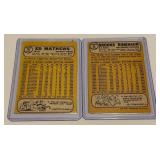 Brooks Robinson and Ed Mathews 1968 Topps Vintage Baseball Card Lot