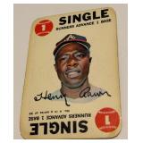 Hank Aaron 1968 Topps Game Card #4 Vintage Baseball